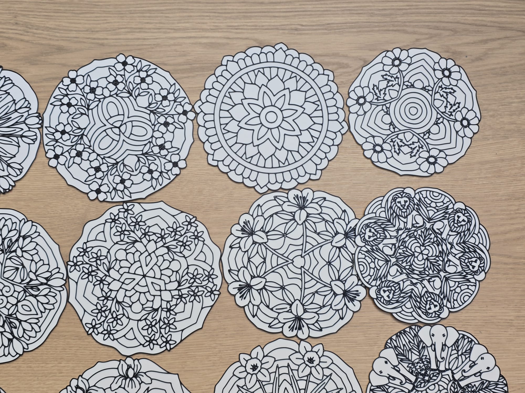 Mandala Coloring Collection Pack