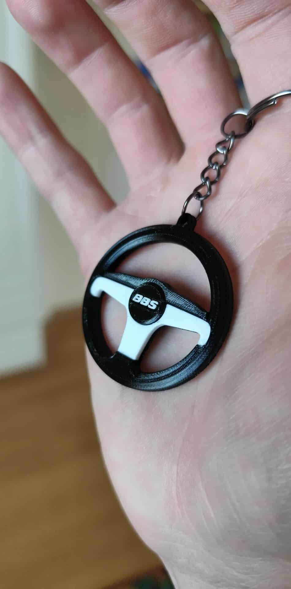 BBS Steering Wheel keychain