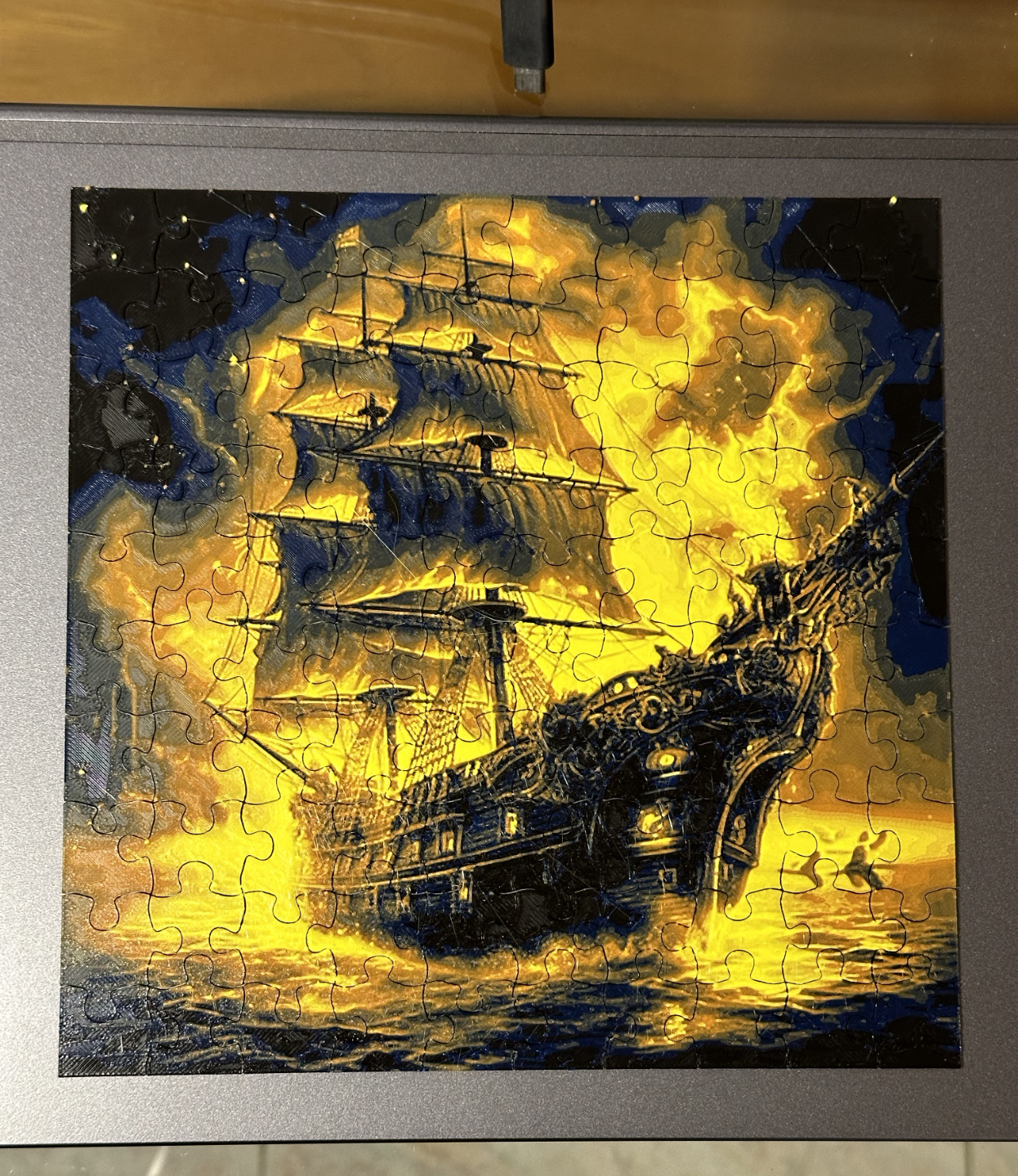 Puzzle Fire ship Thicker V2.0 improved
