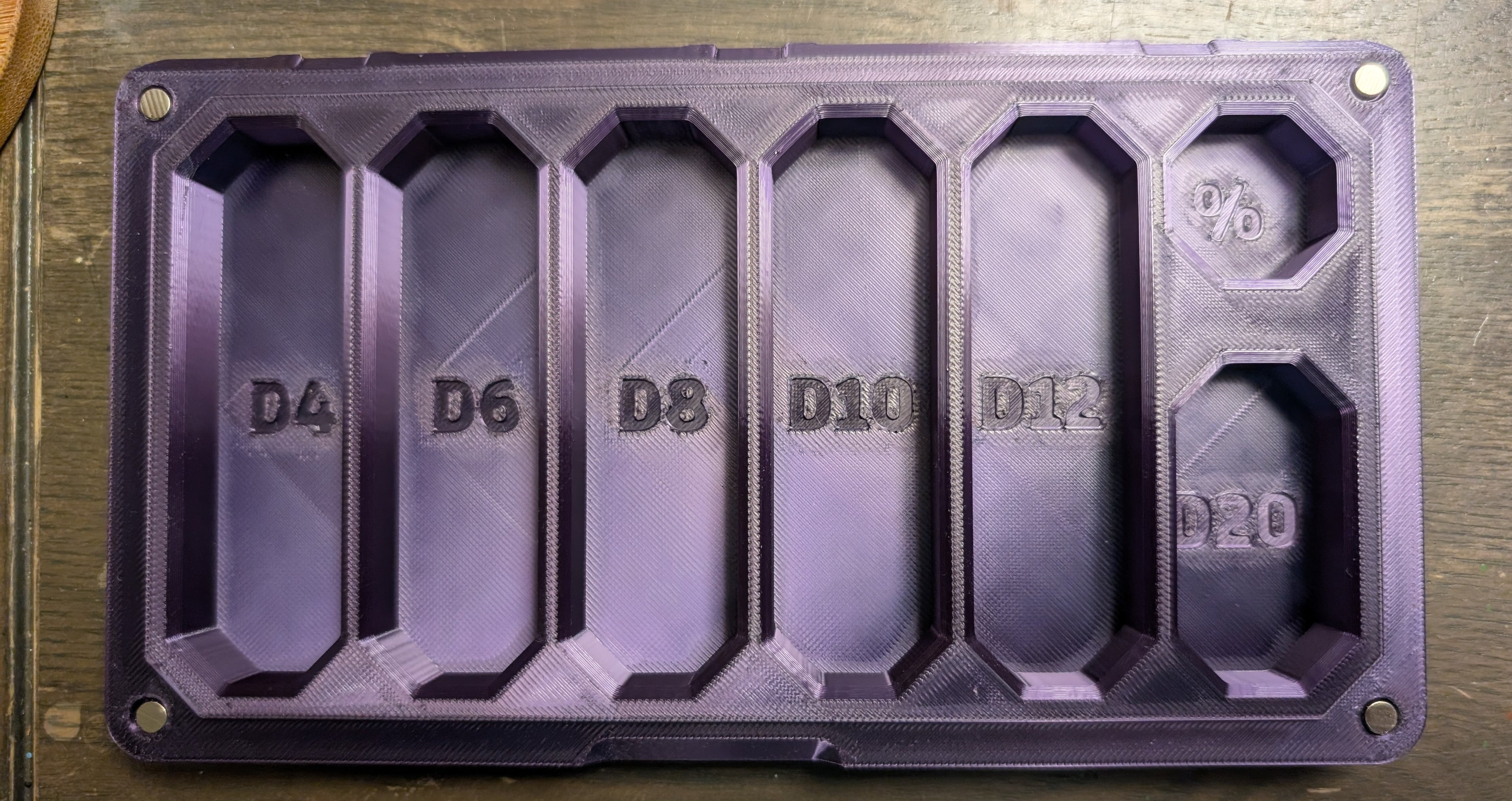 D&D Dice Box/Tray (No hinges & No AMS)