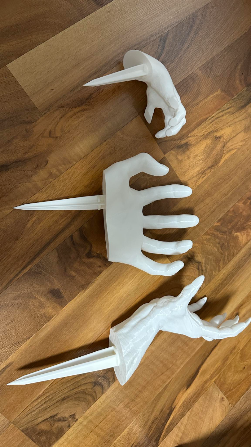 Halloween Garden Hands