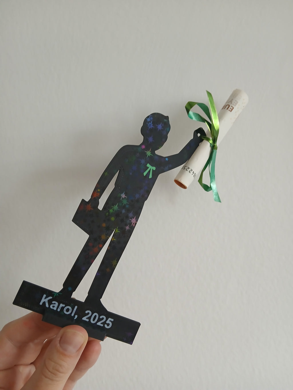 High School Graduation Figurine - Money Gift