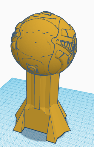 rocket league ball trophy