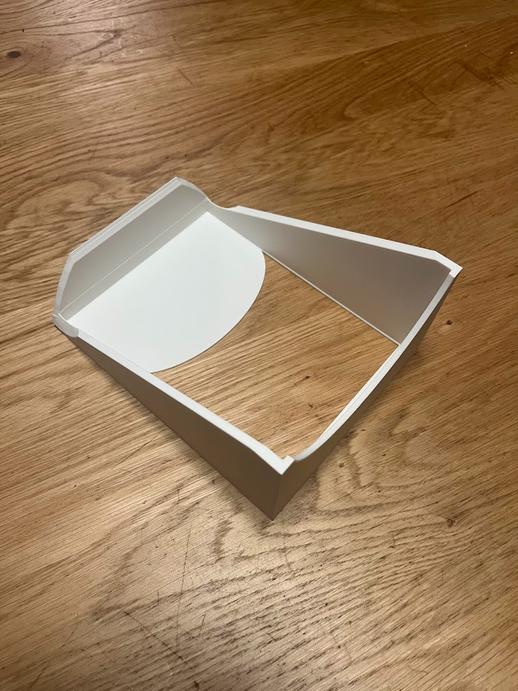 Angled Straw Holder / Organizer
