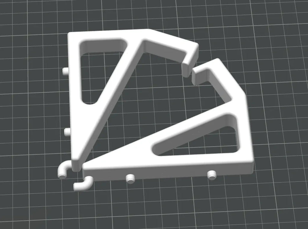 洞洞板键盘支架 | Keyboard Stand for Pegboards