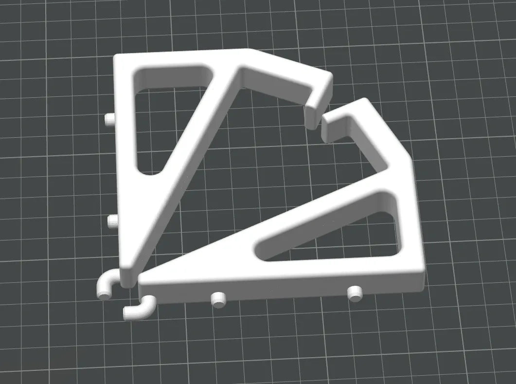 洞洞板键盘支架 | Keyboard Stand for Pegboards