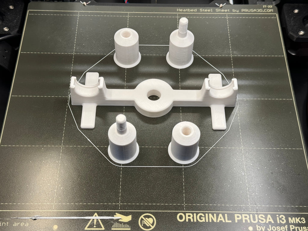 Cereal Box Filament Spool Roller