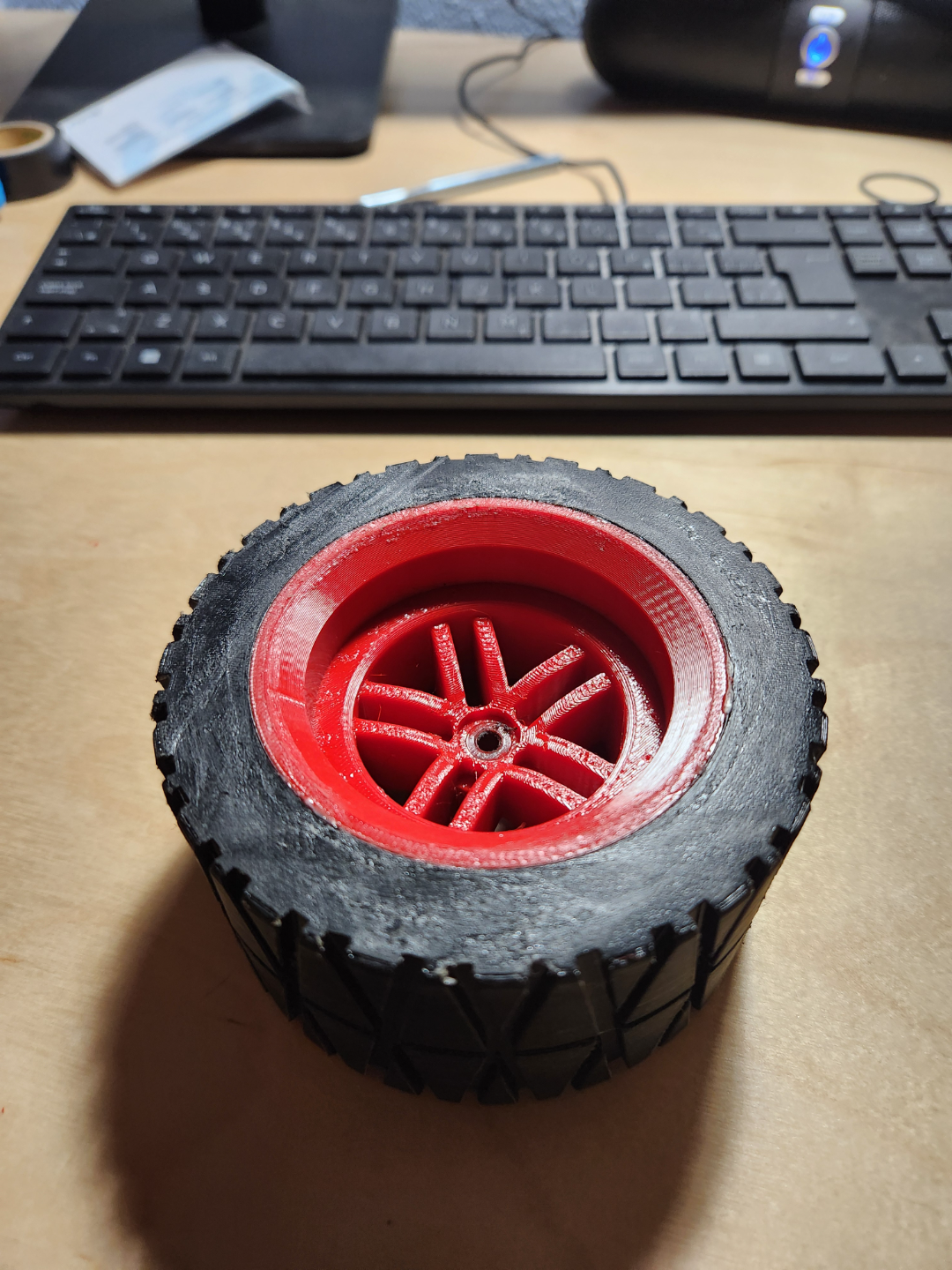 Traxxas Slash wide tire And Rim