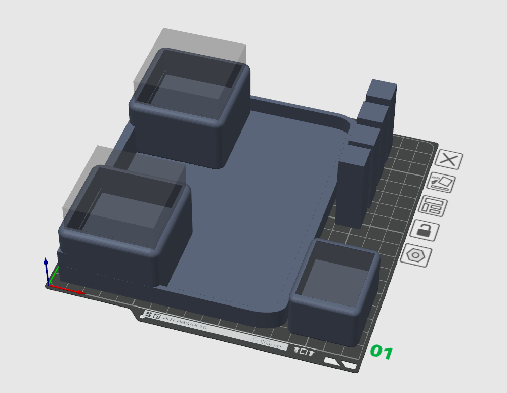 Small Pet Cage Platform