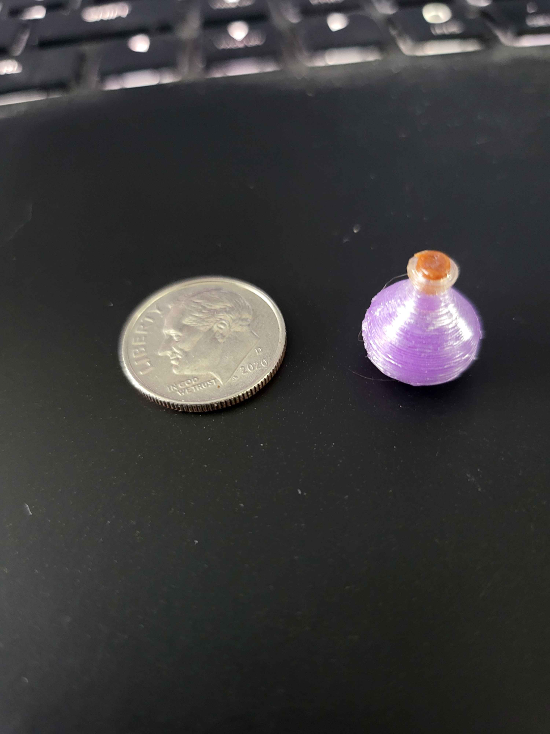 Tiny Potion Bottle (for flamecraft boardgame)