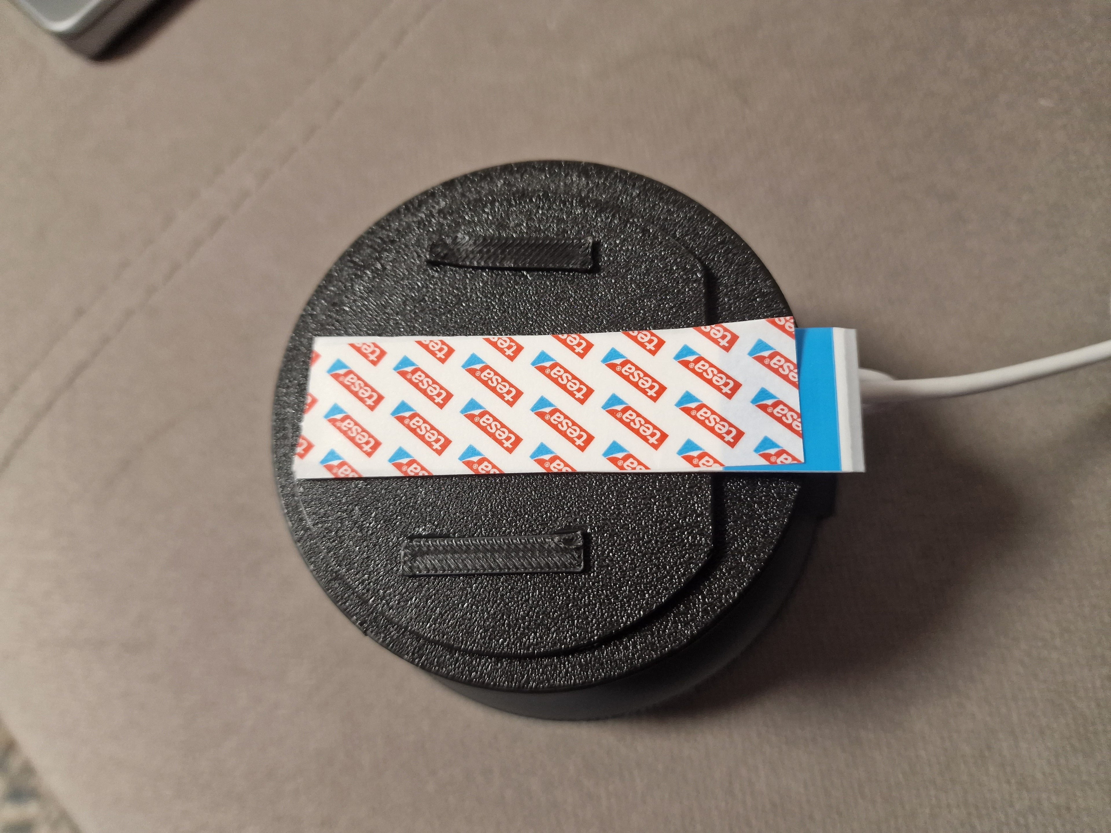 Google nest mini wall mount with tape