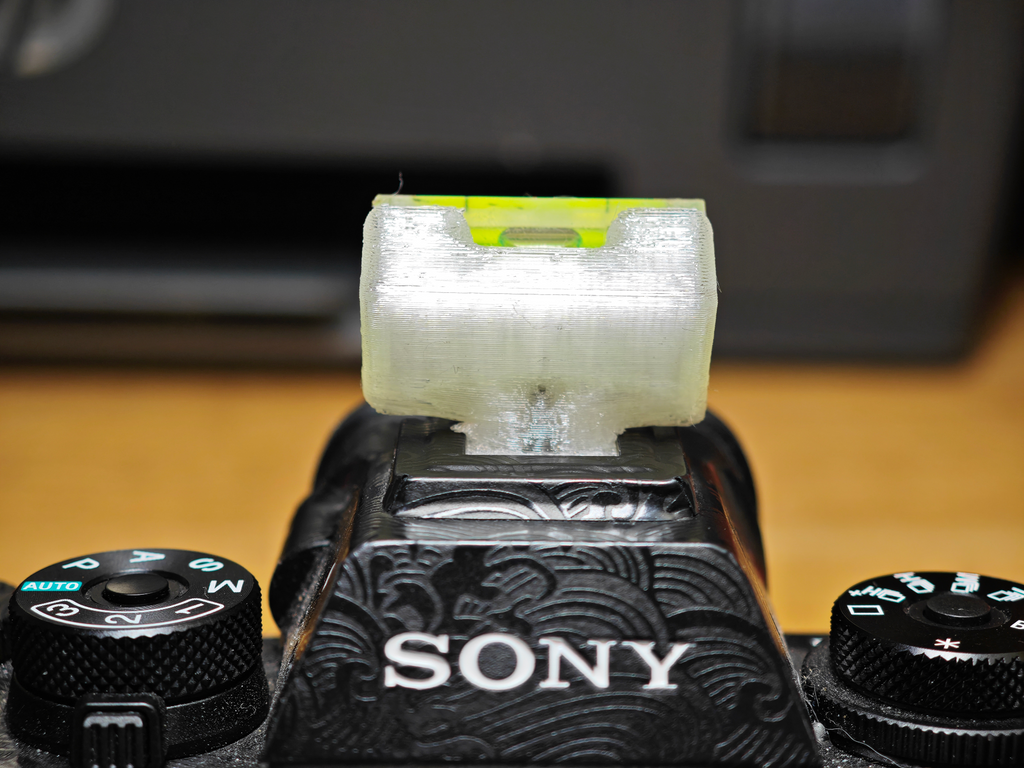相机热靴水平仪支架