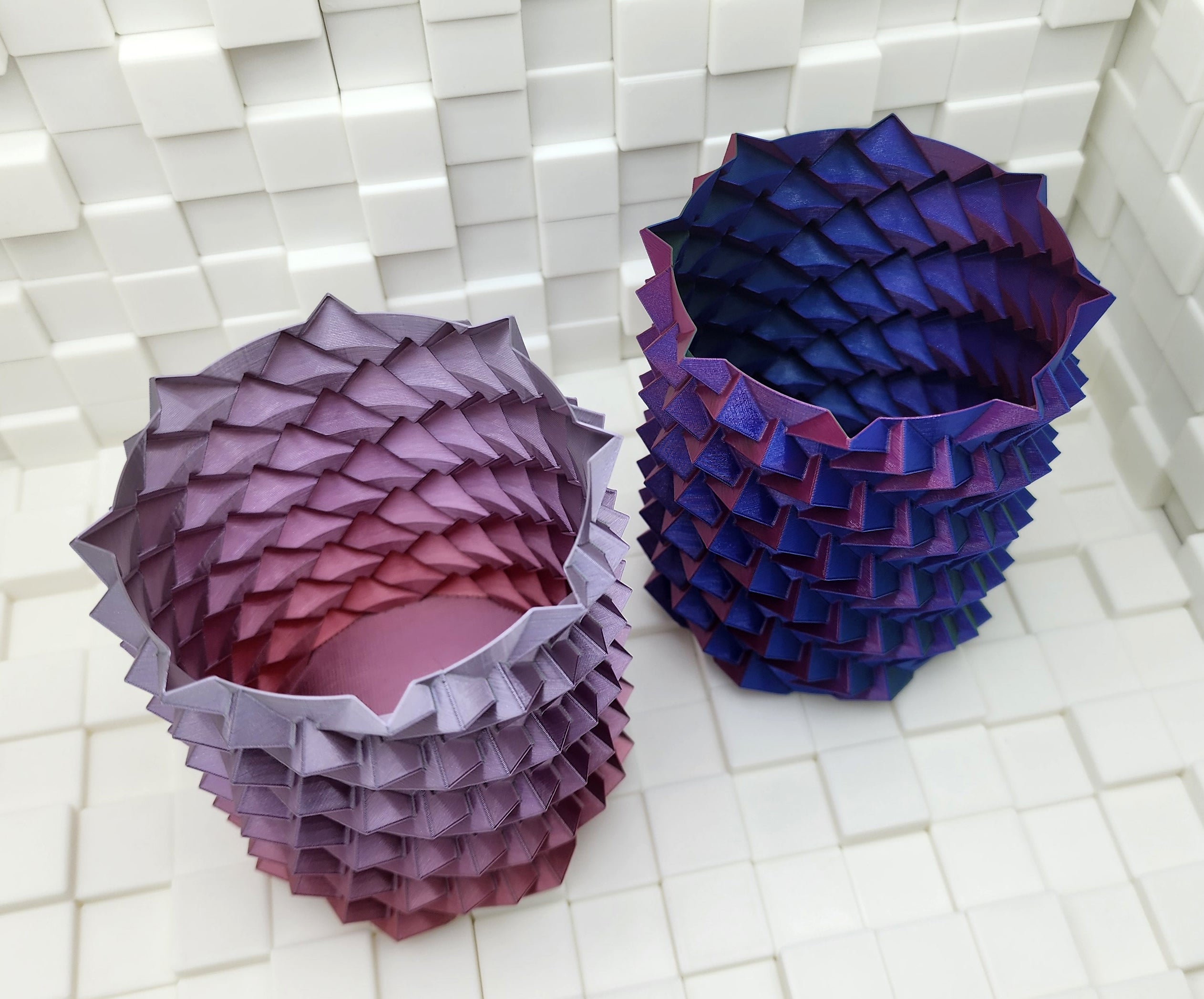 Dragon Tail Spiral Vase