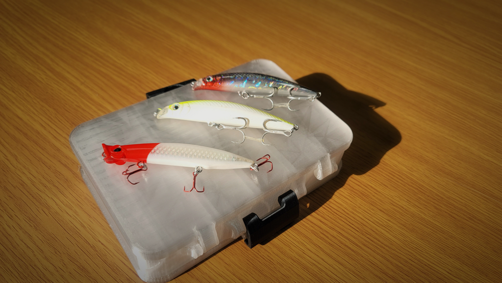 Hard bait lure box