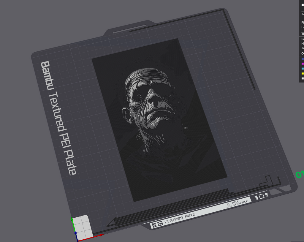 “Frank” – A Vector Portrait in Hueforge