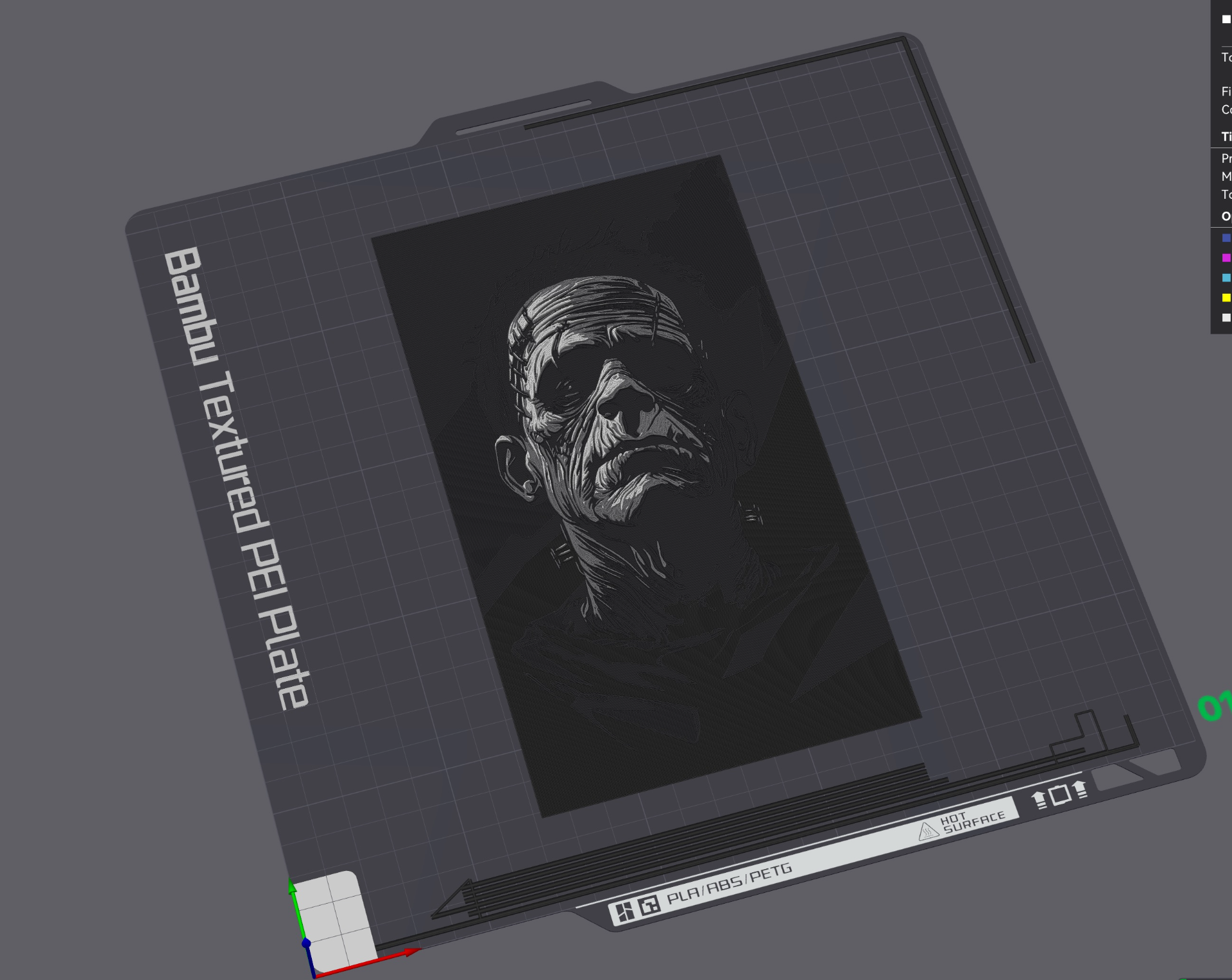 “Frank” – A Vector Portrait in Hueforge