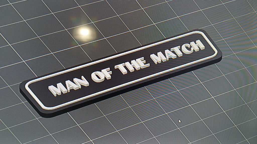 Trophy Name Plate - Customizable Award Plaque