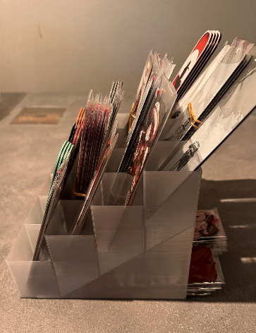 Bookmark display stand. V1 Updated in text.