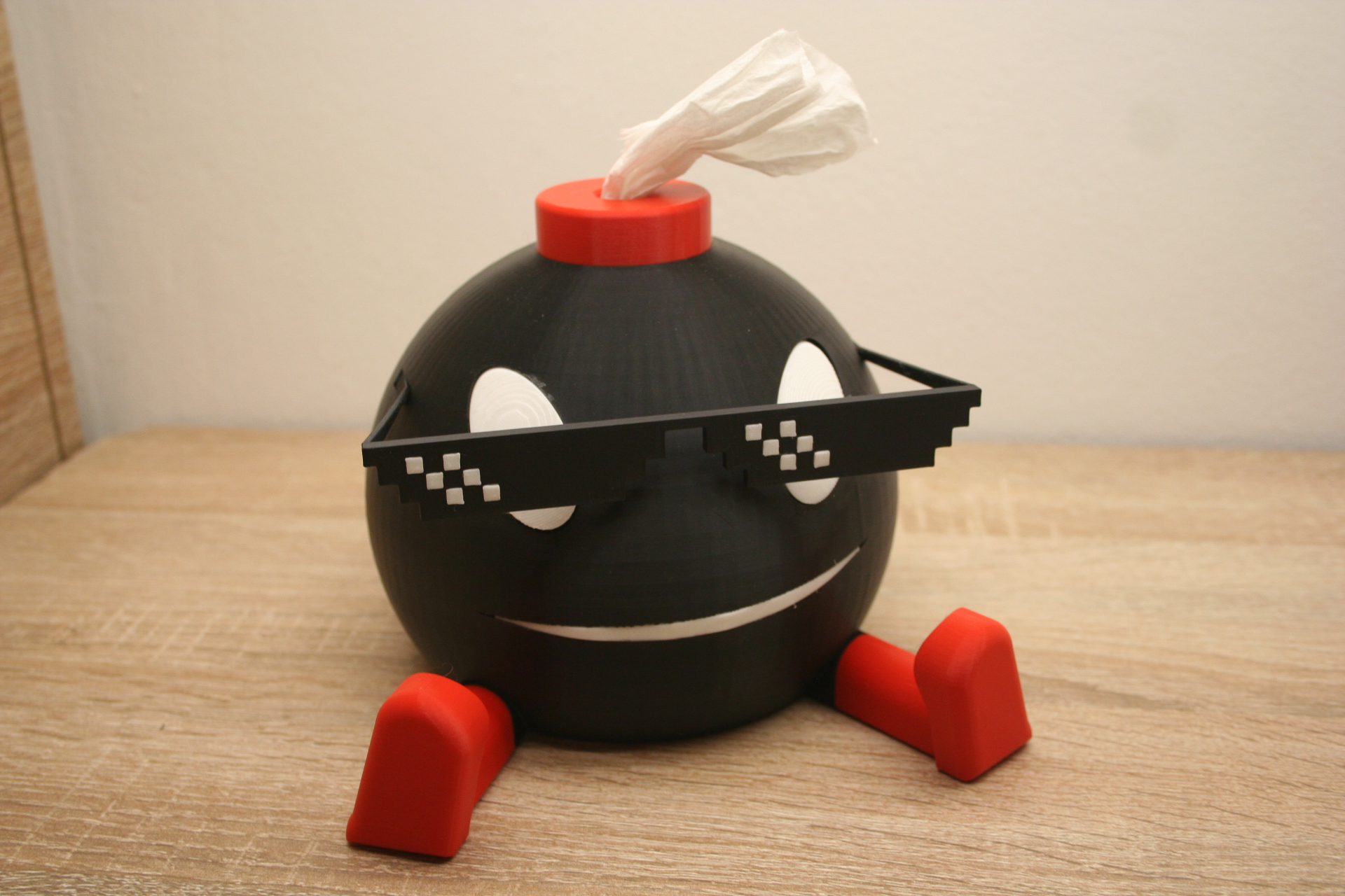 Bomb Tissue box