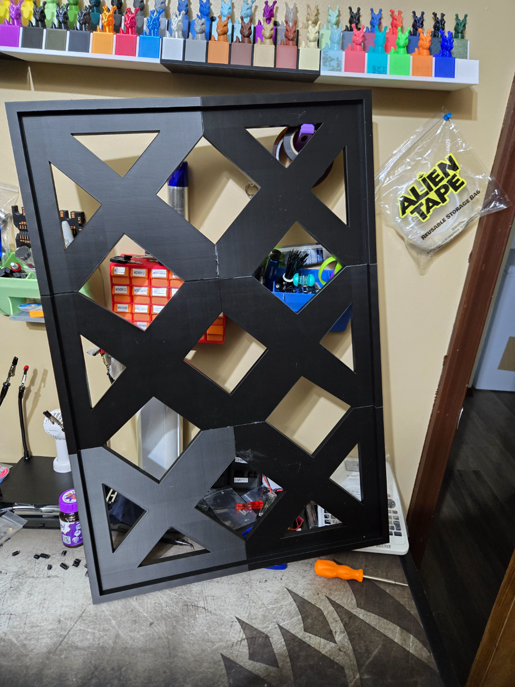 Modular 230x230 Frame For Multipart Hueforge