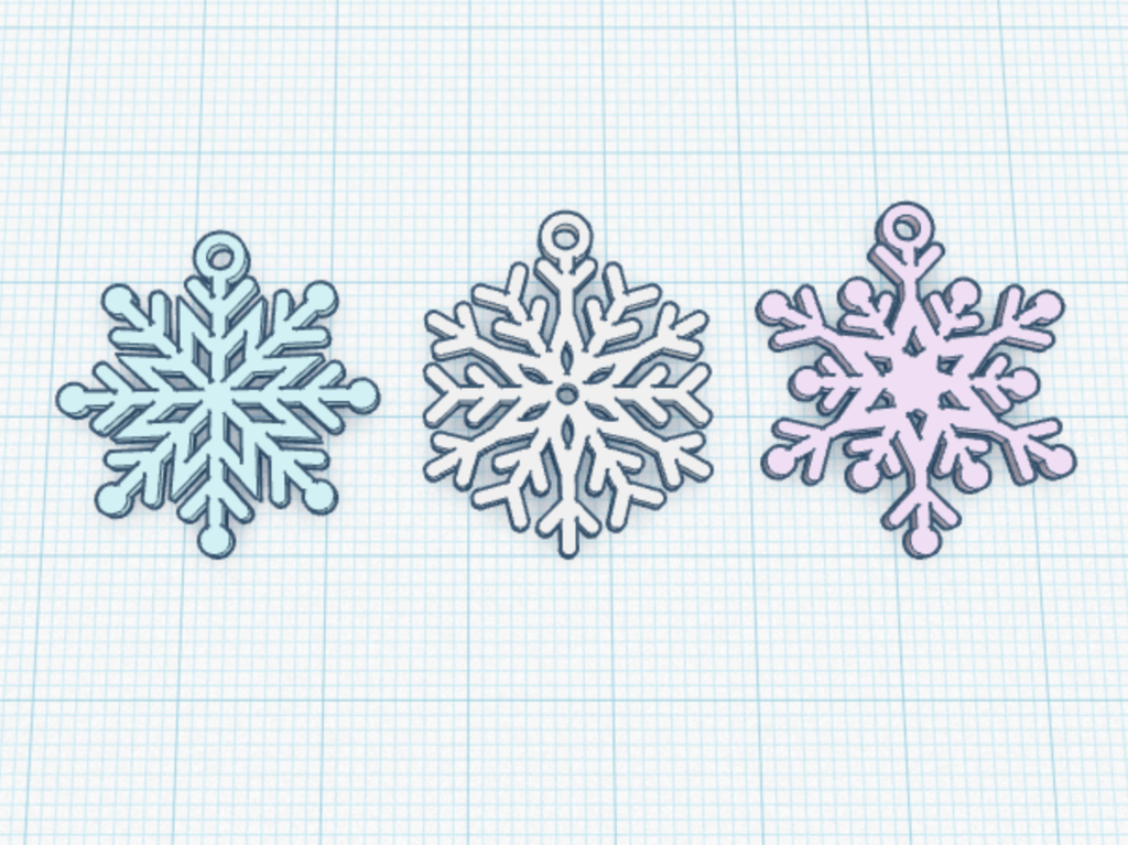 Snowflake Earrings