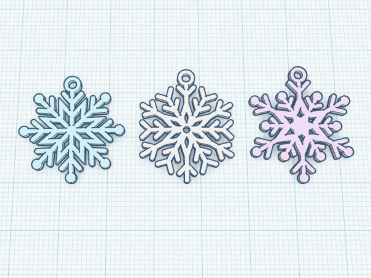 Snowflake Earrings