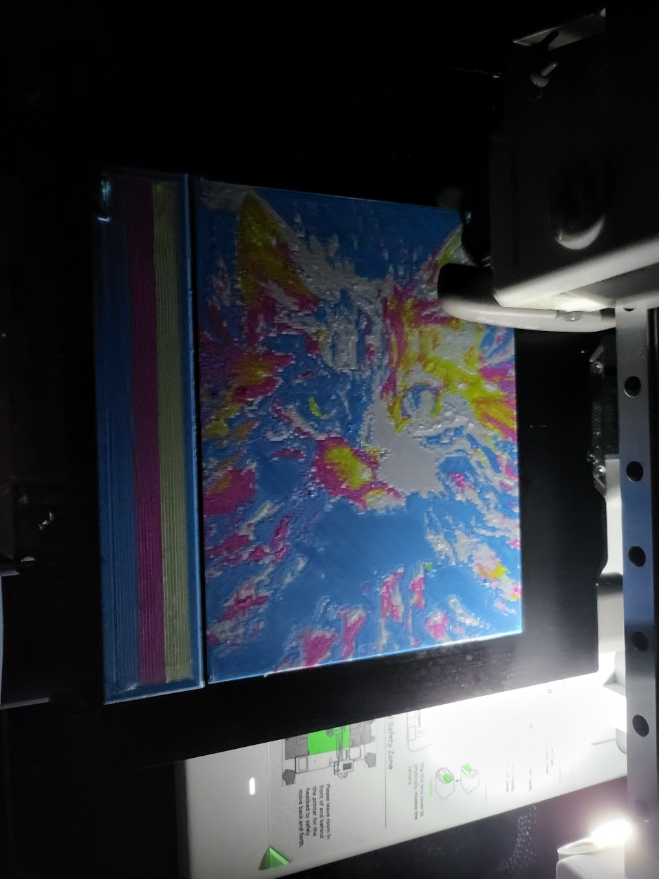 Color Cat CMYK Lithophane