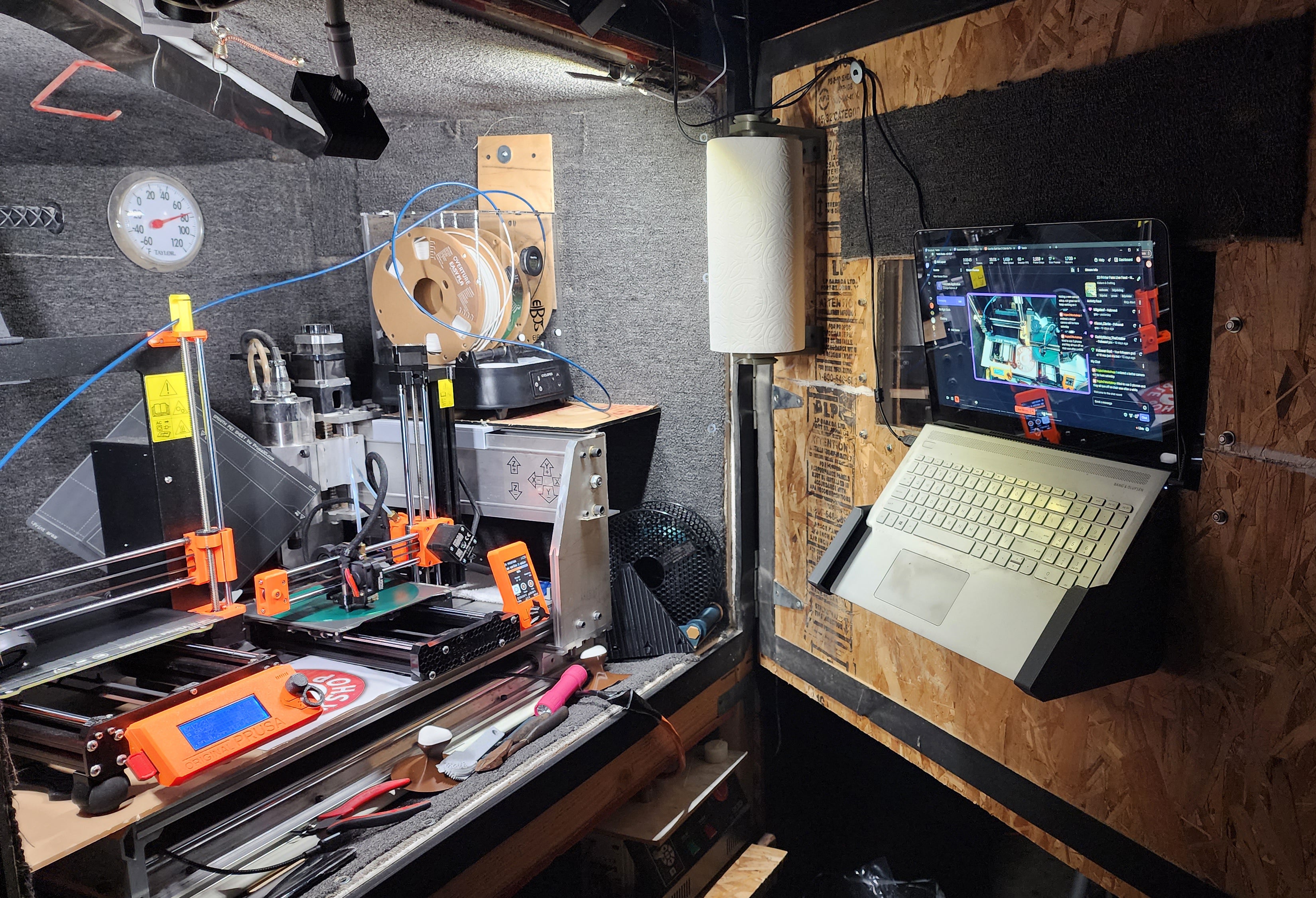 Drop-in Laptop Wall Brackets