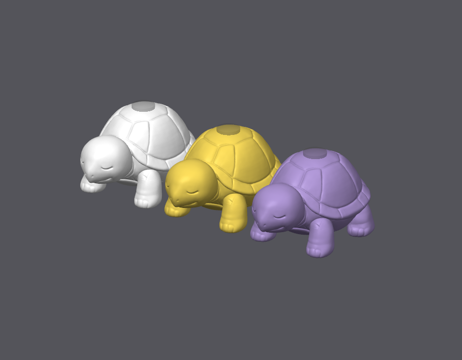 Tortoise Drawstring Bead