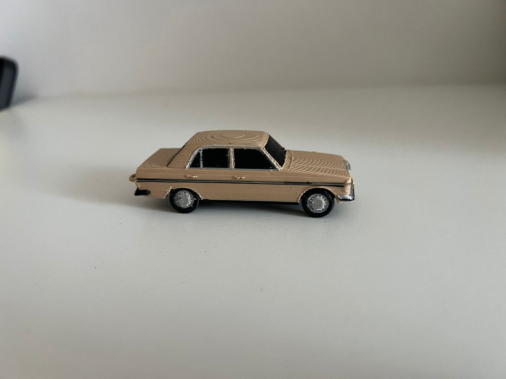 Mercedes W123 3D Print– Detailed Classic Car Model