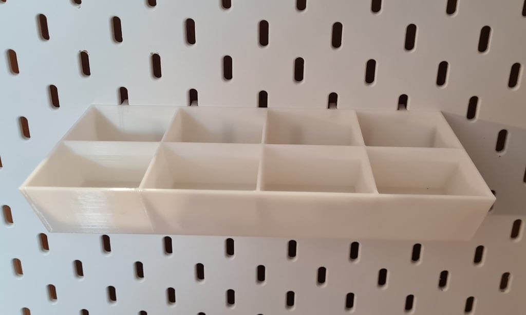 Small parts organizer For IKEA Skadis