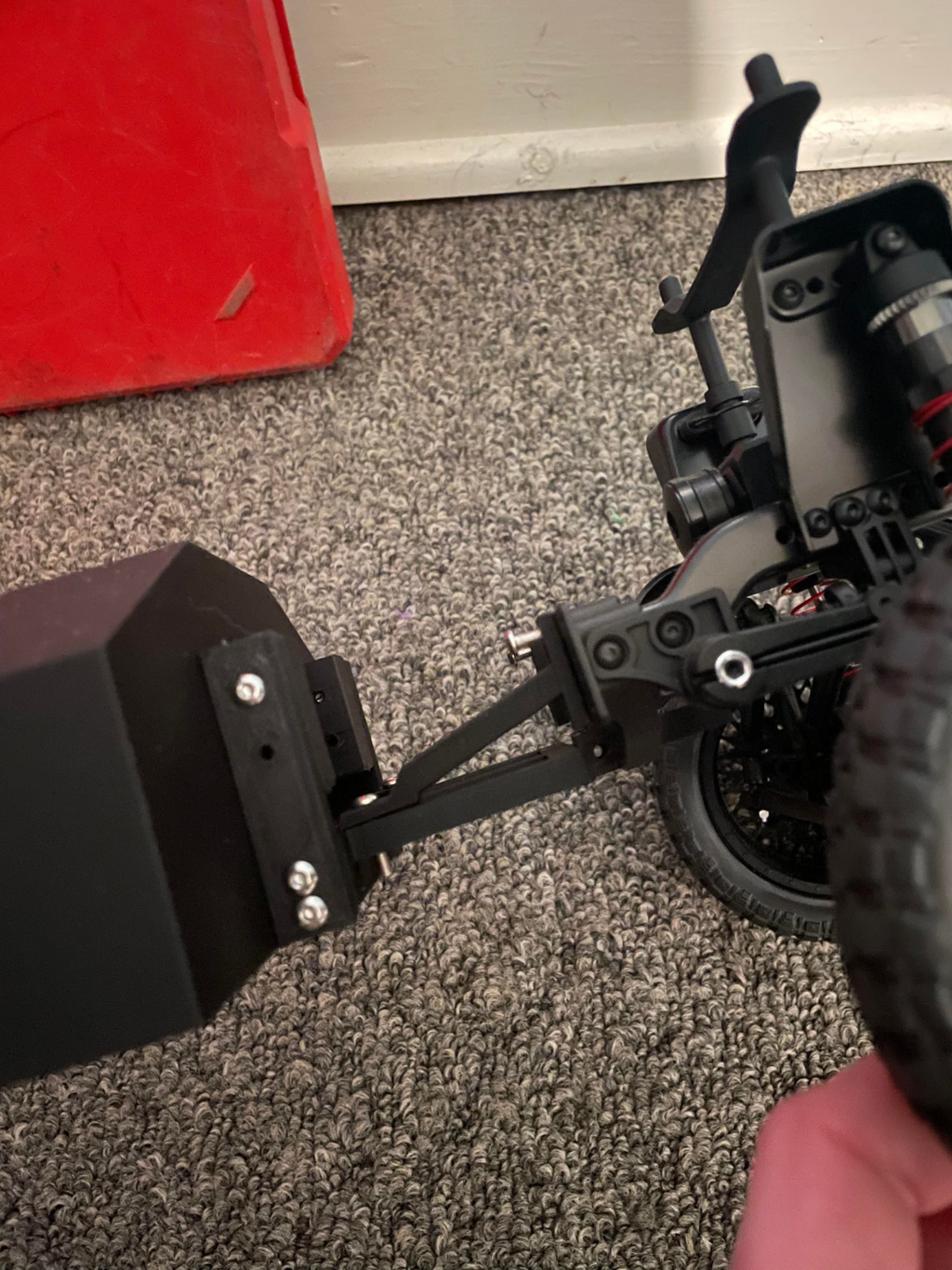 Scx Trx Cen Weight Box for RC Puller