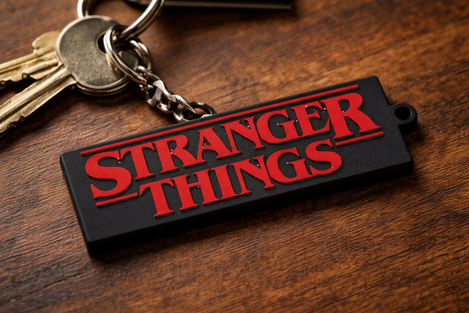 Stranger things keychain