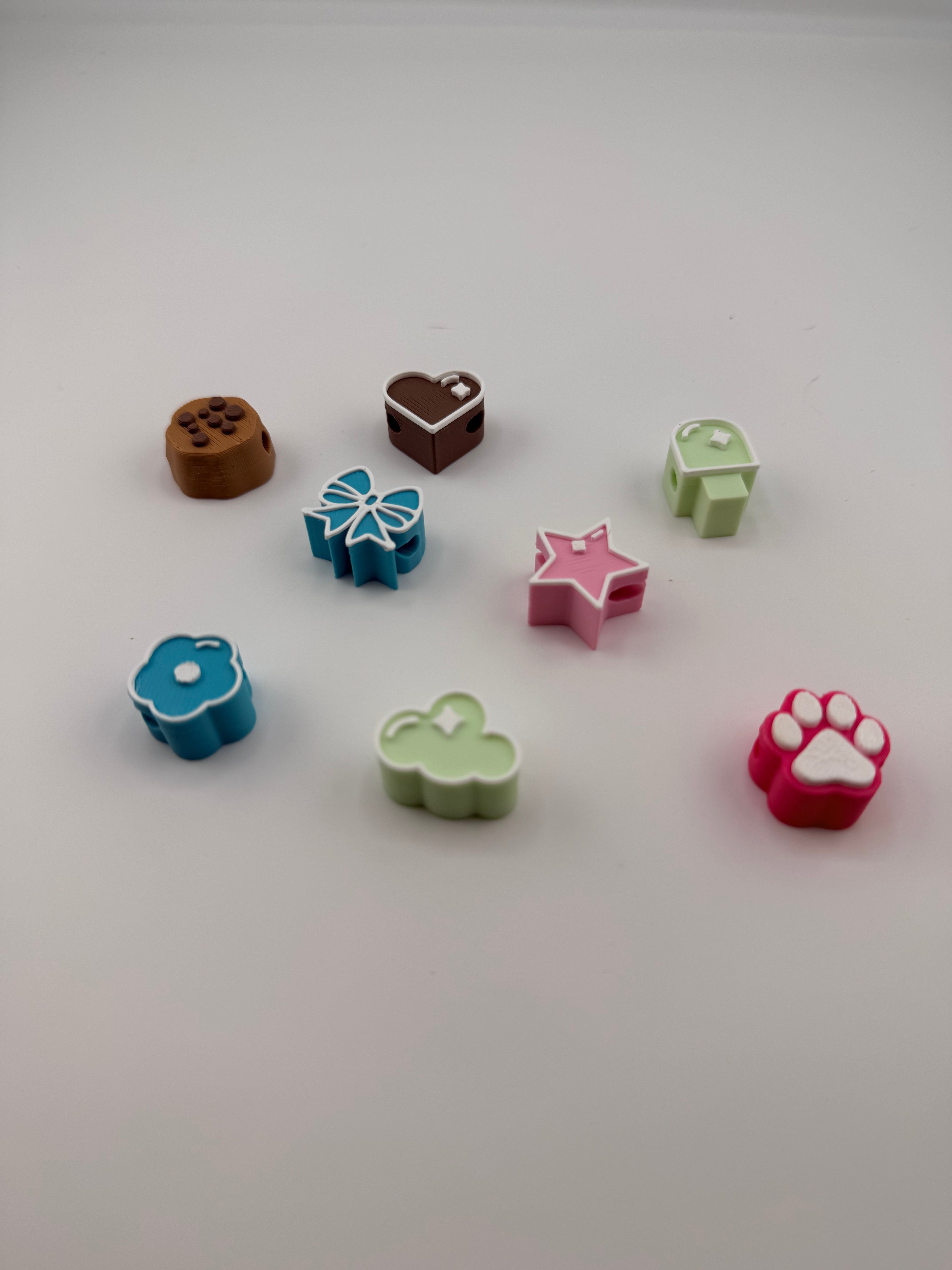 Cute Kawaii 4mm Paracord Charms Collection