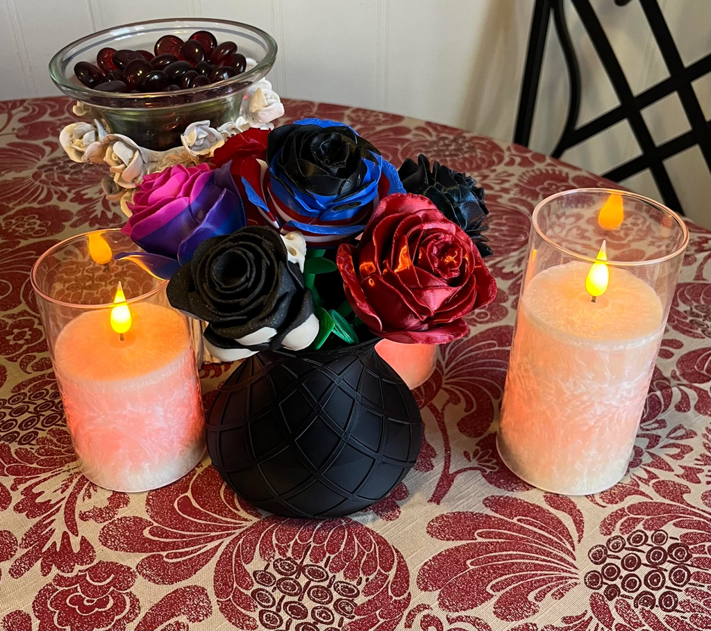 Vase for Billy Hooper's Roses