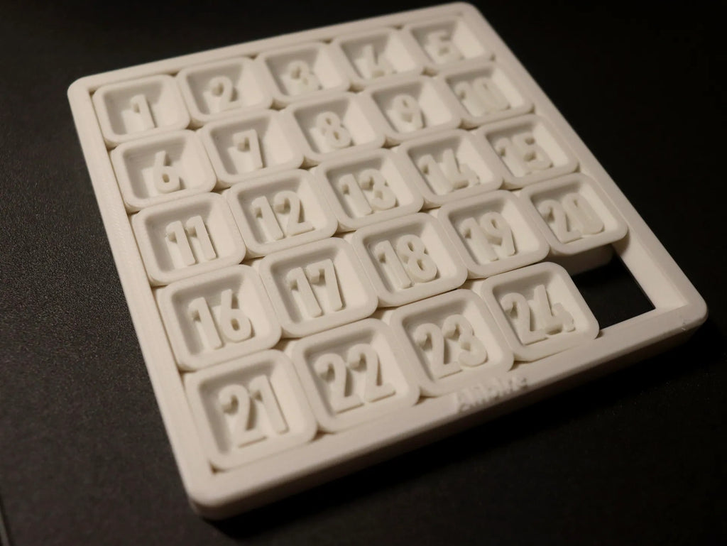 数字华容道-益智小玩具 5×5 数字解谜（拼图玩具）