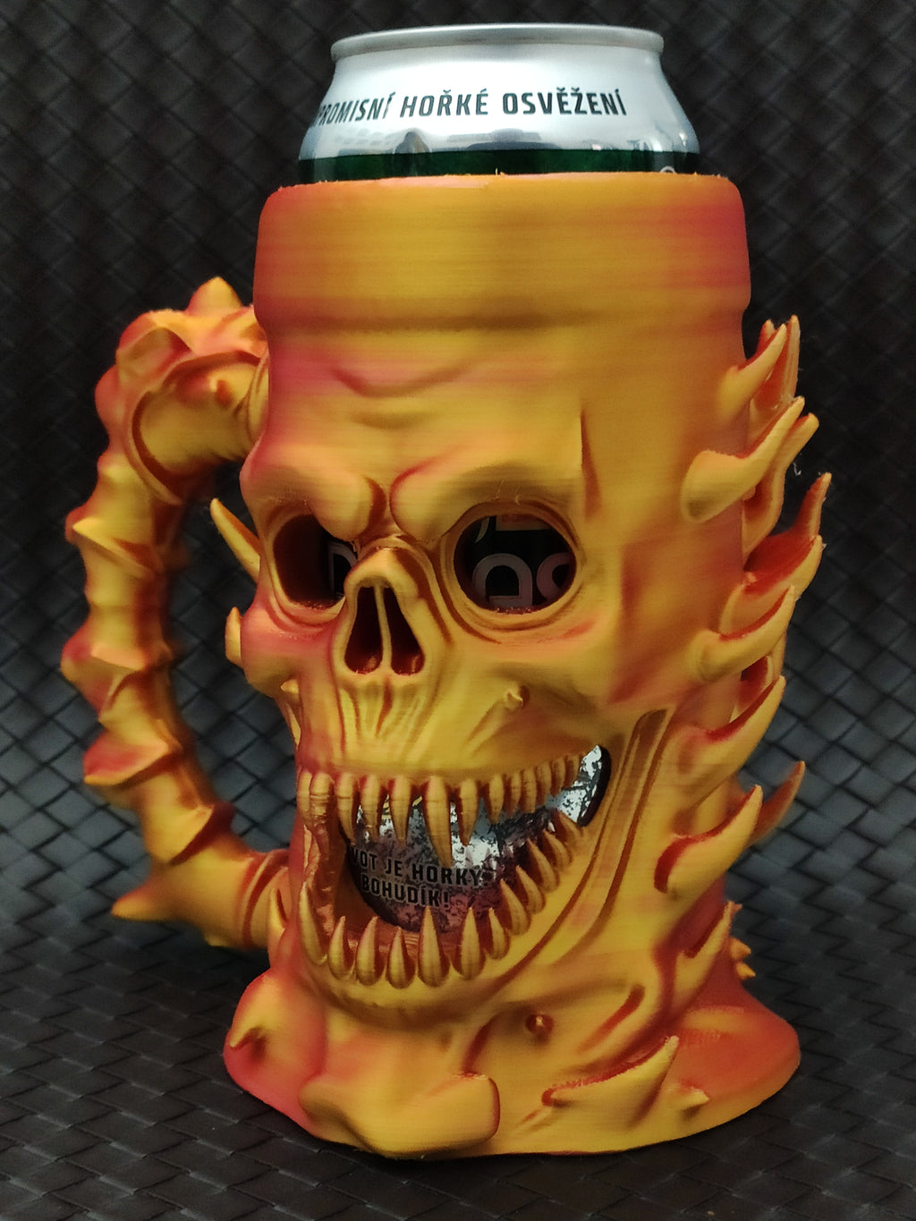 Fire Demon Can Holder / Beer mug (two types)