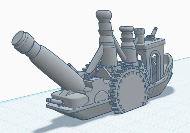 steampunk benchy
