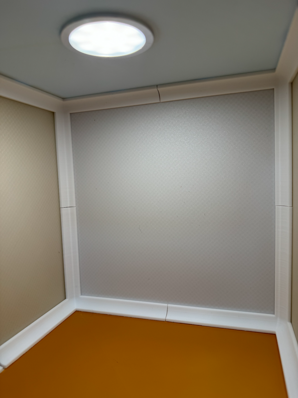 Modular Photo booth light box with duo color