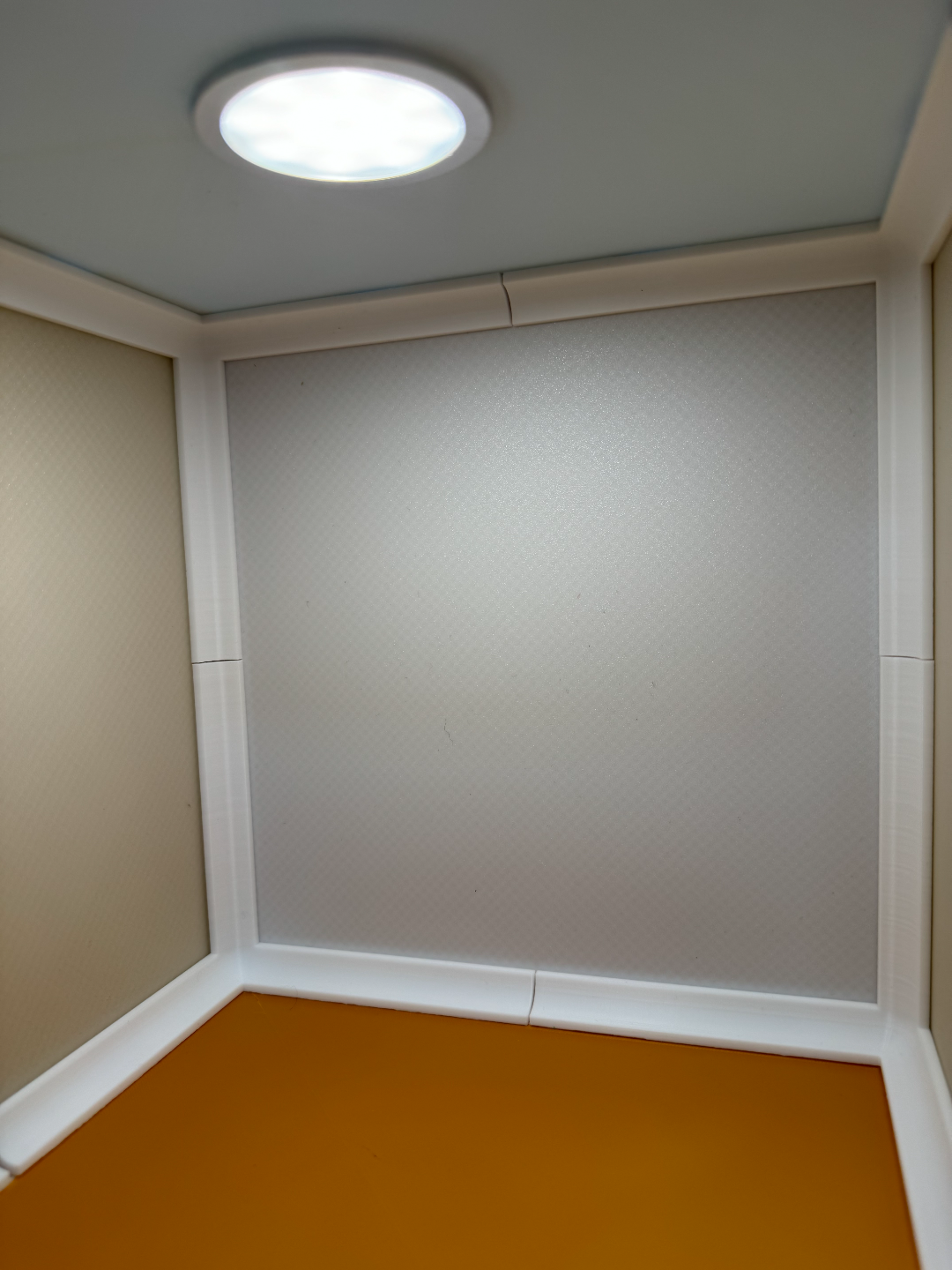 Modular Photo booth light box with duo color