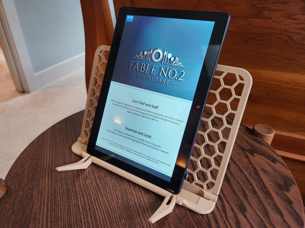 Foldable Book or Tablet Stand