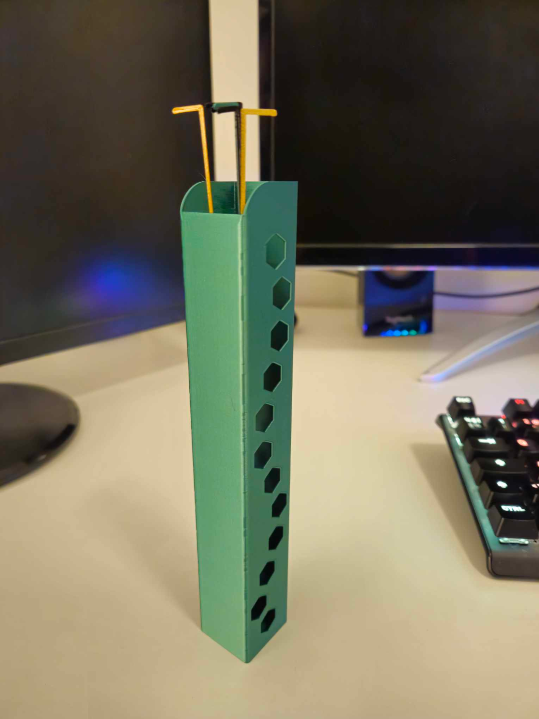 Purge Line Holder