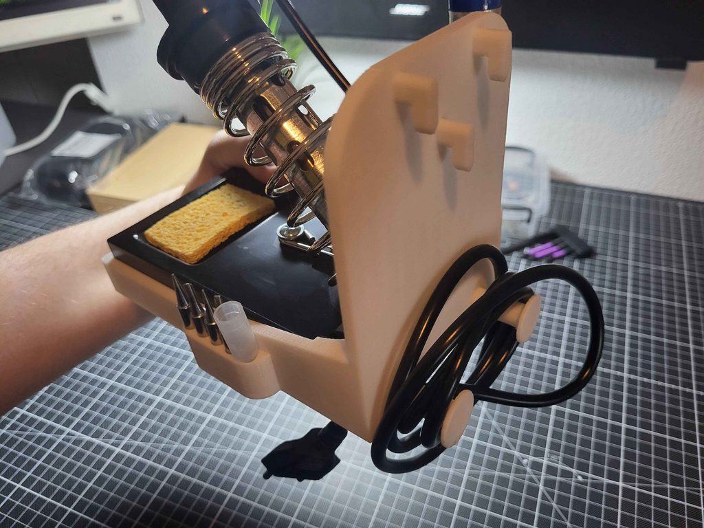Soldering Iron Holder for Ikea Skadis