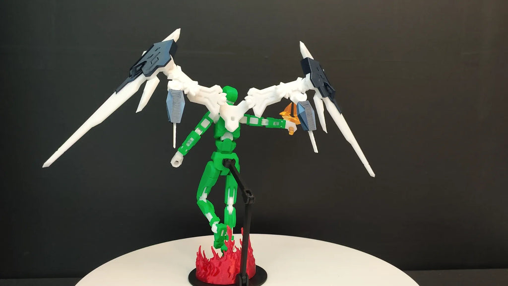 Mechanical wing for Dummy 13