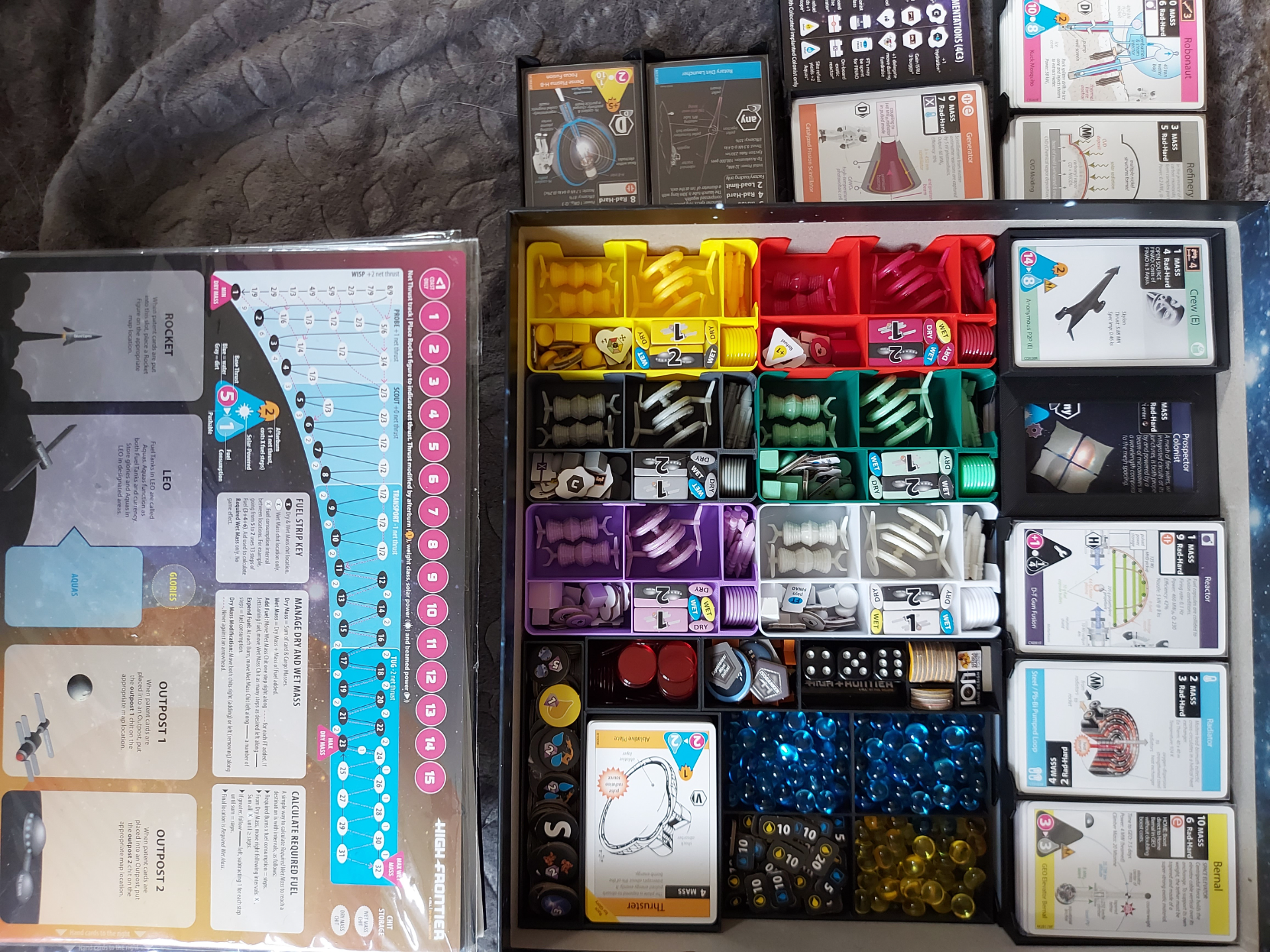High Frontier Insert (w/ mod 0 to 4)