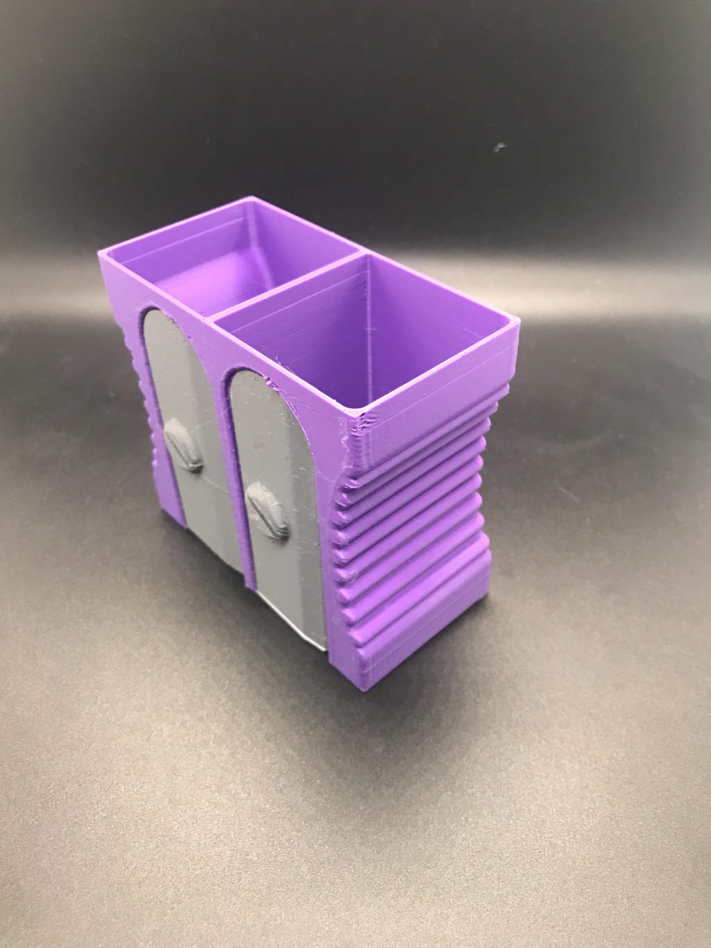 Pencil Sharpener Holder Double