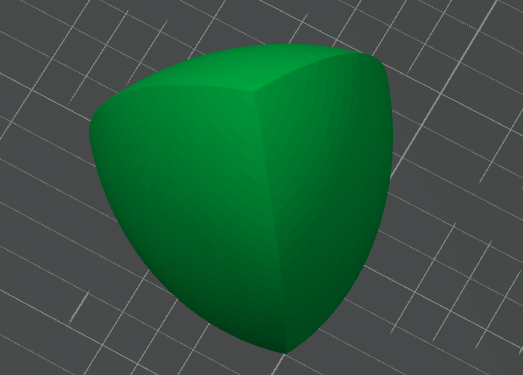 Reuleaux Triangle 3D