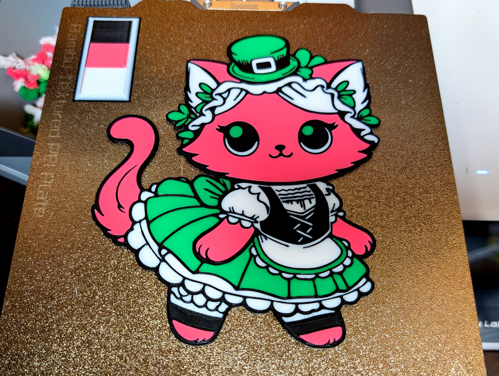 St Patrick's Day - Irish Bar Maid Cat
