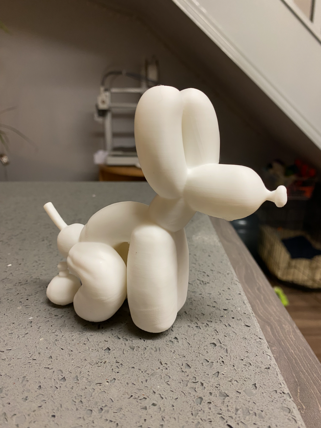 balloon dog pooping