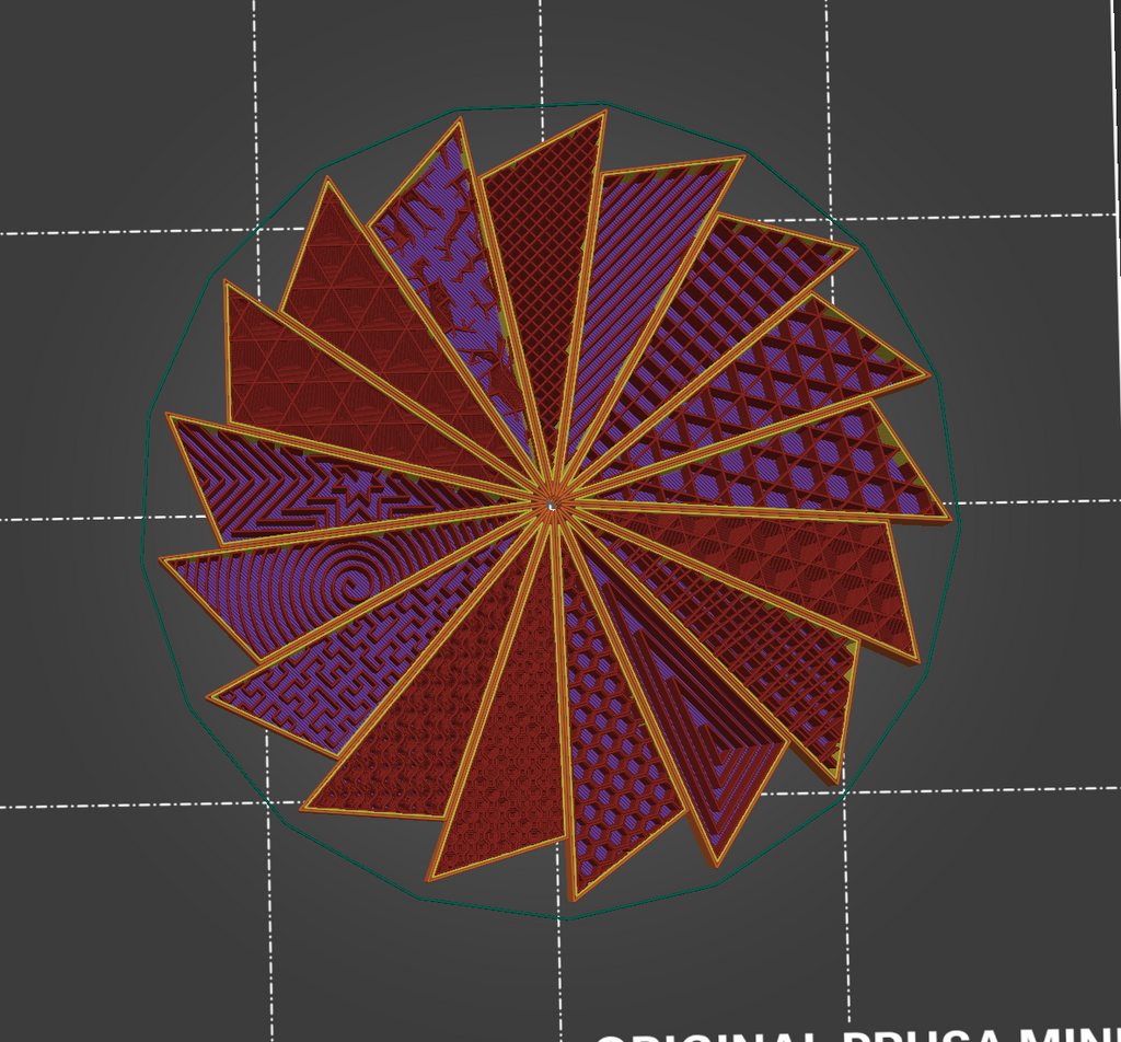 Infill Sample Card - Bambu Studio & Prusa Slicer